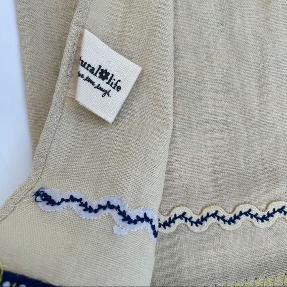 NATURAL LIFE guest towel ivory embroidered - Picture 4 of 4